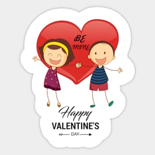 happy valentines day Sticker